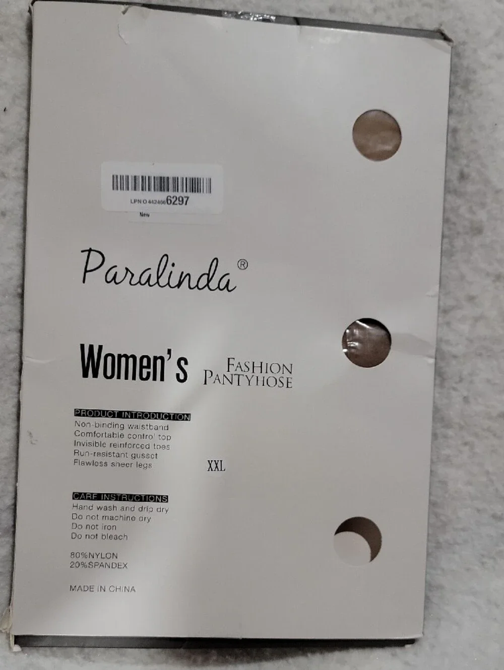Women's Nude Tan Fashion Pantyhose - Sheer Elegance 2 Pair